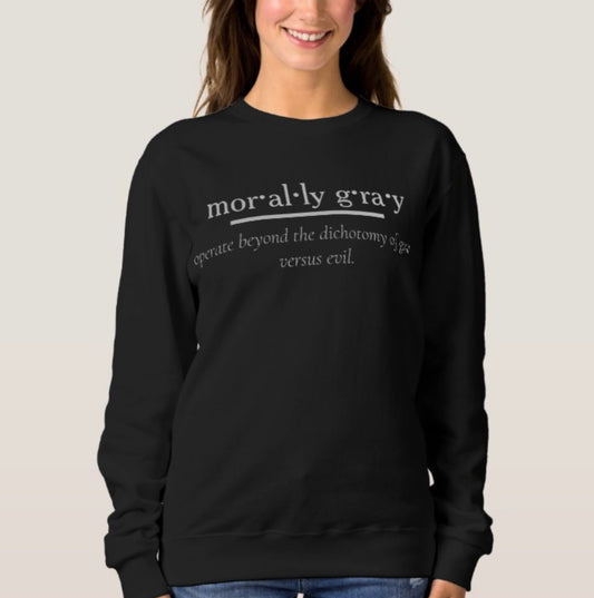 Morally Grey Crewneck